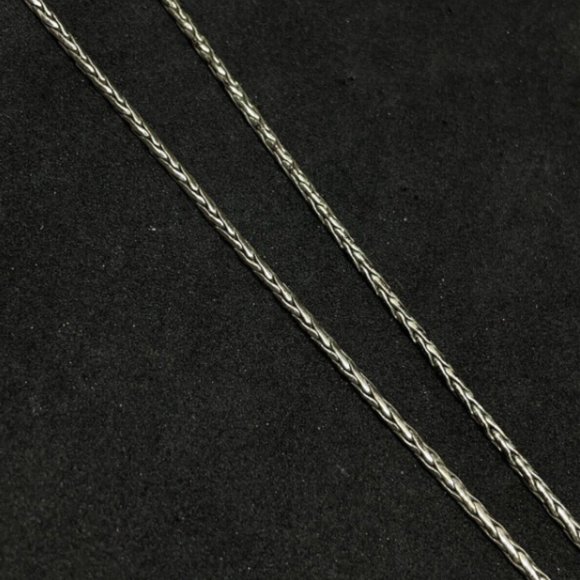 Brighton Cafe Au Lait Reversible Heart Silver Pendant Necklace - Picture 5 of 6